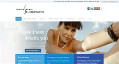 Desktop Screenshot of burienfamilychiropractic.com