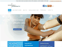 Tablet Screenshot of burienfamilychiropractic.com